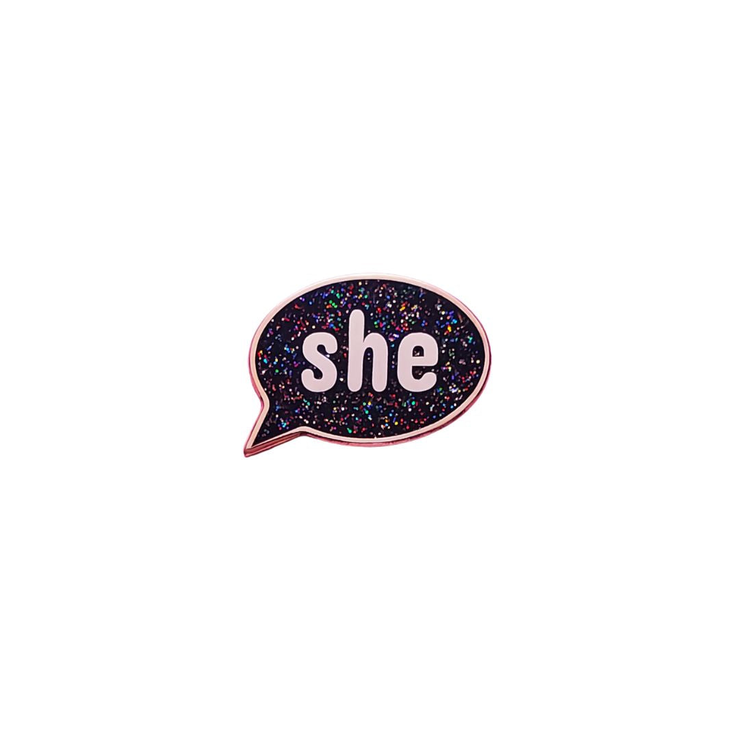 She Pronoun Pin