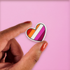 Lesbian Mini Heart Sticker