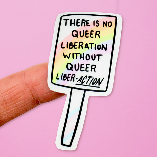 Queer LiberACTION Sticker