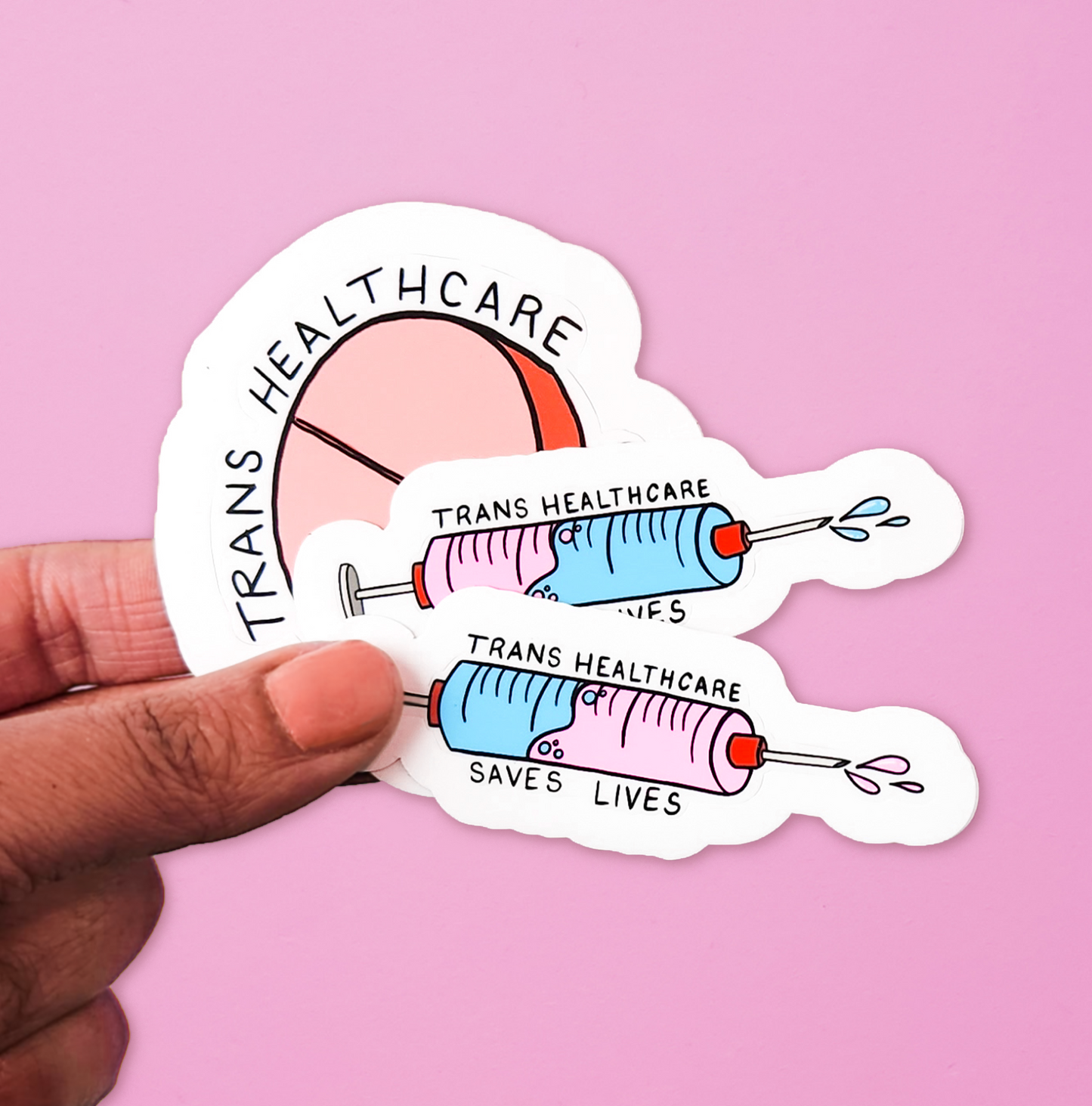 Trans Healthcare Sticker Set