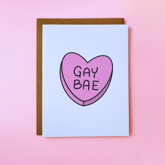 Gay Bae Candy Heart